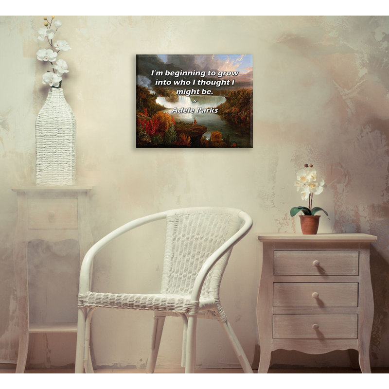 Astoria Grand Gallery Wrapped Canvas By Sharon Pearson: "How you do the little things is how you do e, 13" H x 18" W