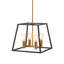 Lustre Mid-Century moderne 17 histoires Thela, argent-2053256119