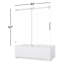Porte de baignoire coulissante simple sans cadre l 58 "- 60" x H 62 "-70301786