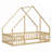 House-Shaped Floor Bed With Fence, Guardrails-3268797-3268794