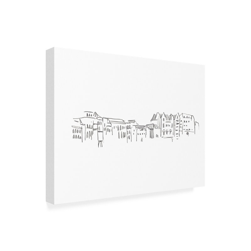 Art sur toile par Annie Warren II, H 24 po x l 32 po x P 2 po