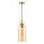 Tao 1LT PENDANT AMBER GLASS-1532634449