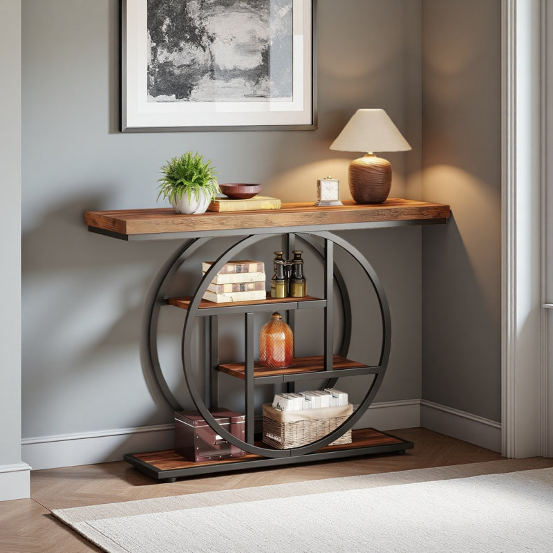 Table console 41,3 po, Brun
