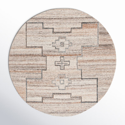 Jax Hand Tufted Brown / Beige Rug