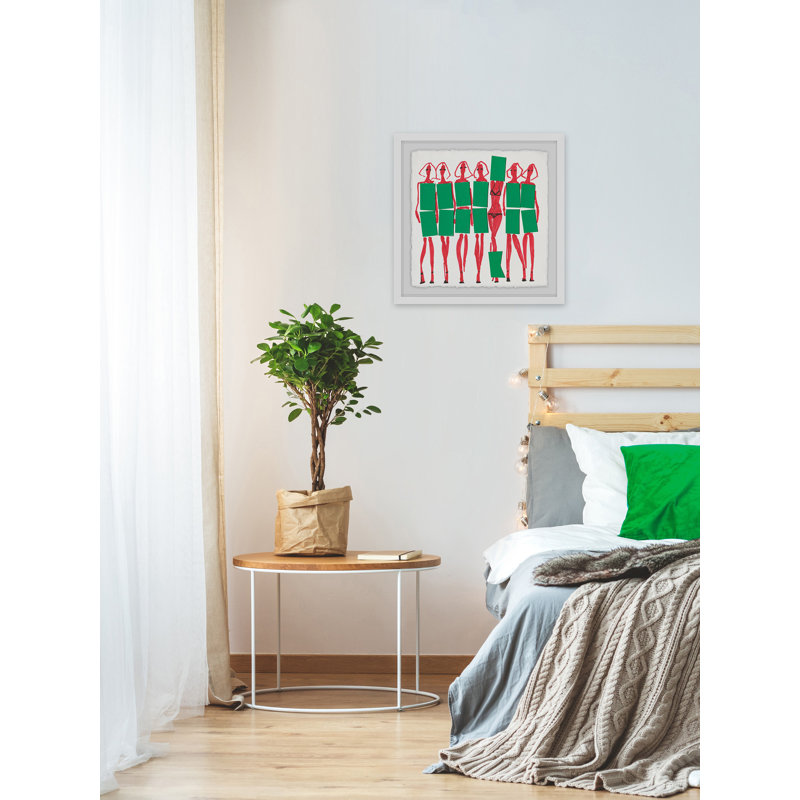 'Oops!' Framed Print, 12" H x 12" W x 1.5" D