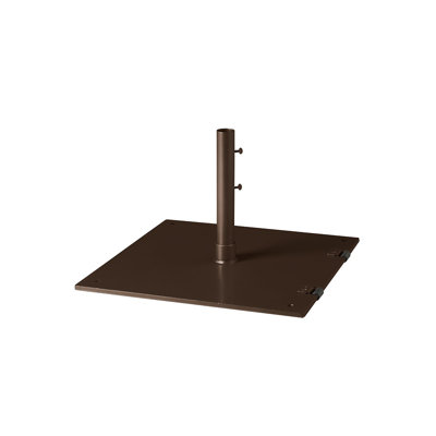 Base de parasol autoportante en aluminium