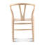 Chaise d'appoint en bois (ensemble de 2)
