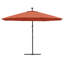 Gurganus 350cm Lighted Market Parasol-205751904