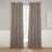 Oneridge Room Darkening Faux Linen Single Curtain Panel-907739581-907742788