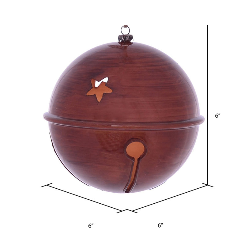 Ornement de cloche de Noël, Cuivre