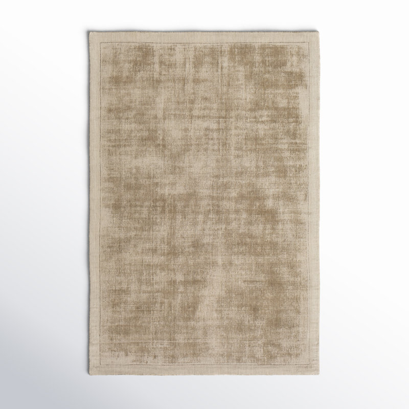Mckinley Hand Loomed Viscose Indoor Rug, Rectangle 2' x 3'
