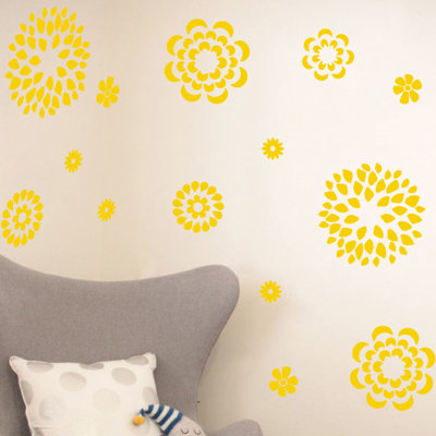 Plants & Flowers Non-Wall Damaging Wall Decal