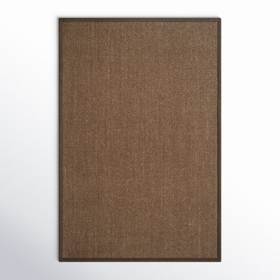 Tapis brun en jute / sisal
