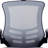 Techni Mobili Modern High-Back Mesh Executive Office Chair With Headrest And Flip-Up Arms