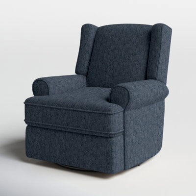 Claudina 33"" Wide Manual Glider Wing Chair Recliner -  Birch Lane™, 7DAE89B9A5B0495C9341A0FB0257B1AD