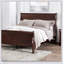 Pieds de lit en bois gris de style traîneau 1pc Louis Phillipe-1460964356-1460964367