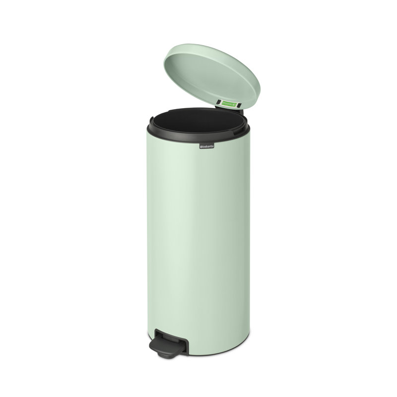 Poubelle à pédale NewIcon 8 gallons (30 litres), Vert jade