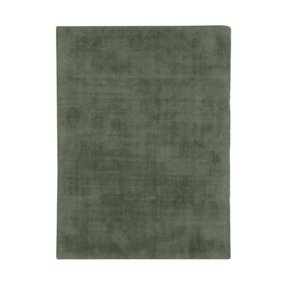 Morello Flatweave Green Rug