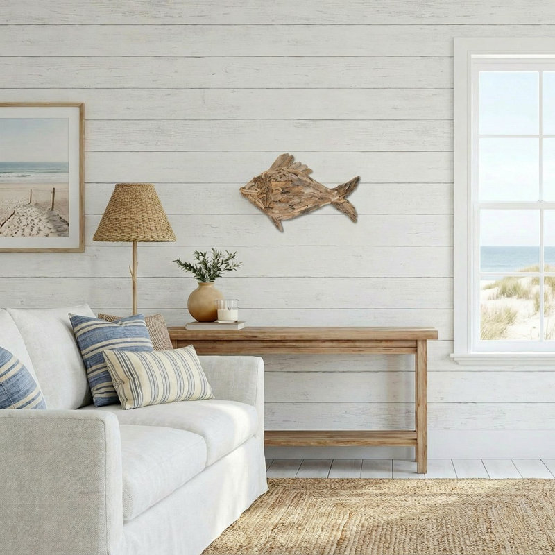 Natural Wood Fish