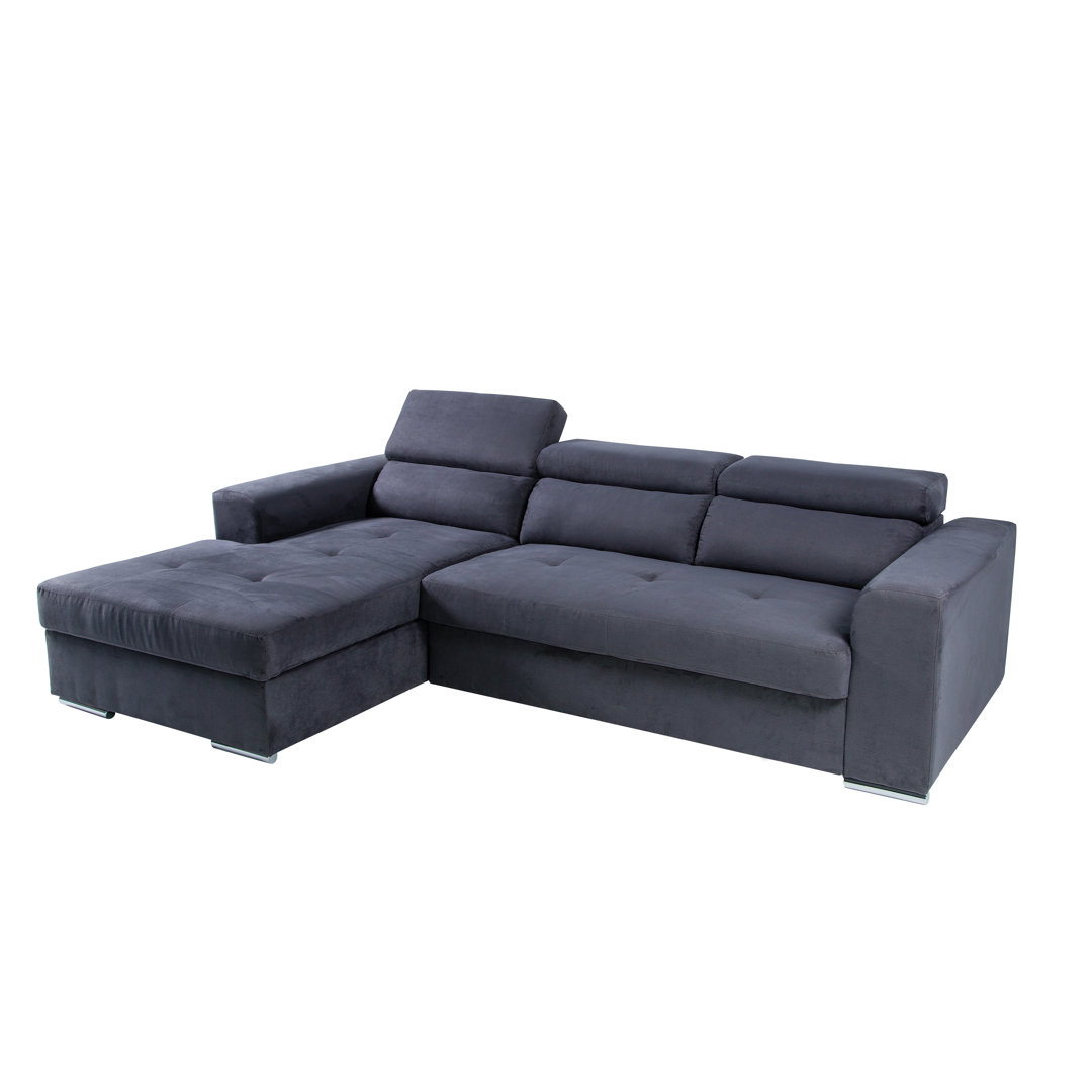 Ecksofa Louaine mit Bettfunktion