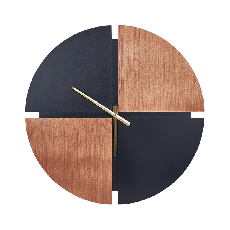 Nohlan Manufactured Wood Wall Clock