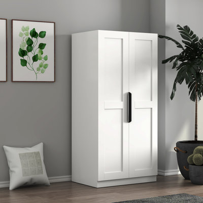 62.99In Kitchen Pantry Cabinet, White Freestanding Buffet Cupboards Sideboard With Doors & Shelves, Kitchen Pantry Storage Cabinet For Kitchen, Livin by Hokku Designs