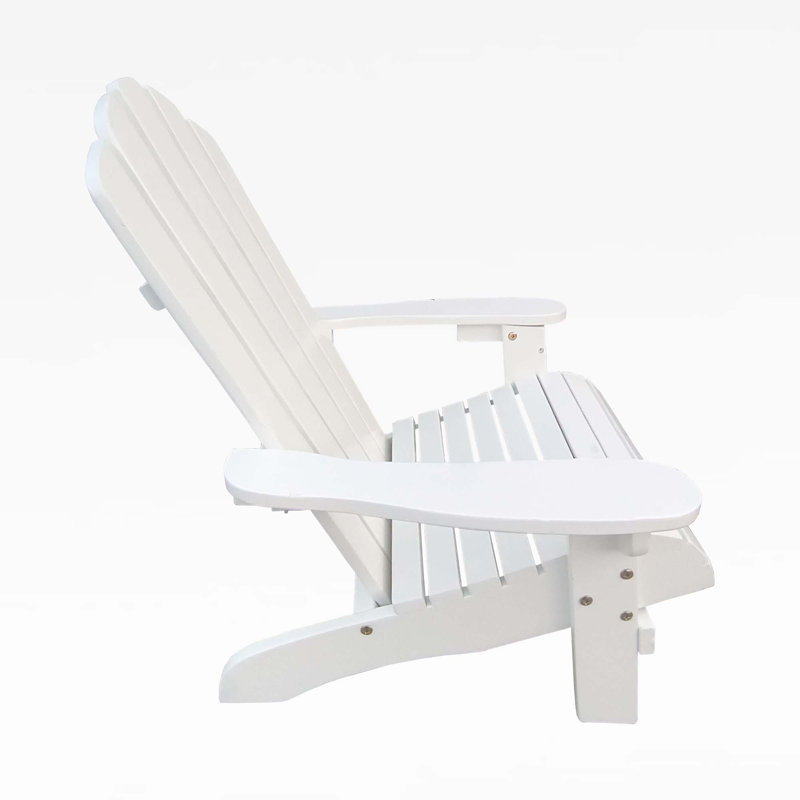 Chaise Adirondack pour enfants Ashendon, Blanc