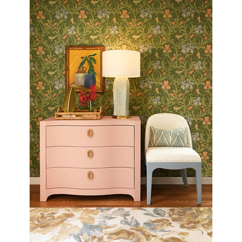 Cora Accent Chest, Pink