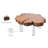Sigety Solid Wood Top Coffee Table