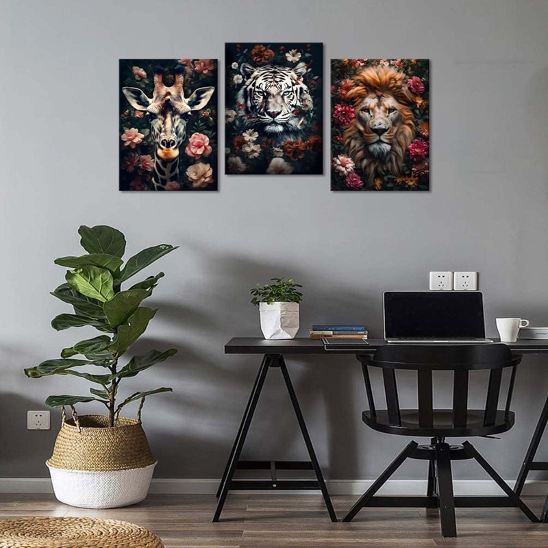 3 Piece Wrapped Canvas Print