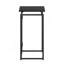 31,5 po Bureau pliant pour petits espaces, aucun assemblage requis, noir