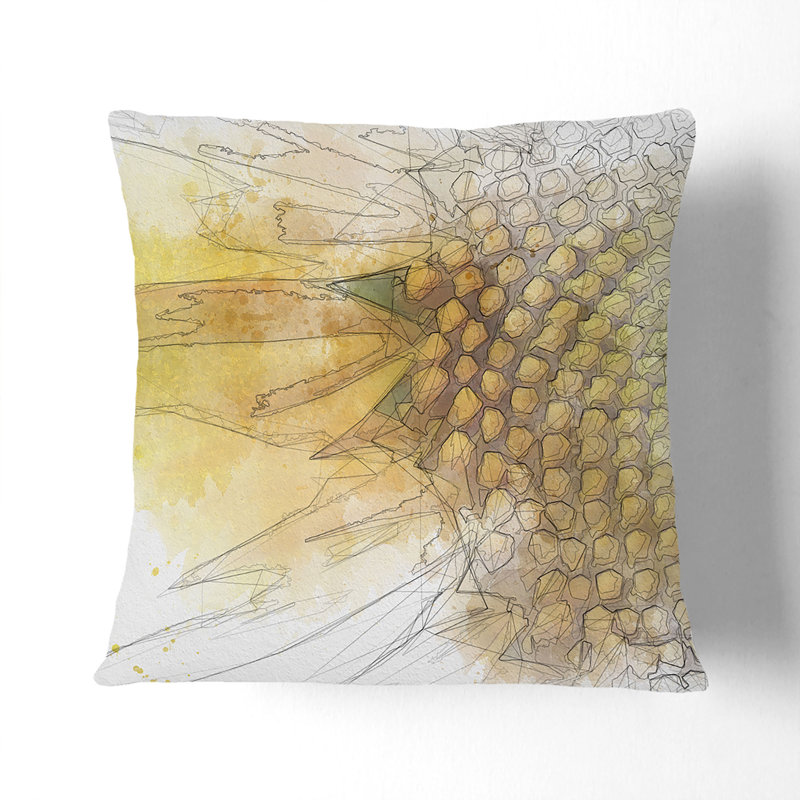 Square Throw Cushion, 55cm H x 55cm W x 20cm D