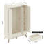 Abby 3 Door 2 Drawer Wardrobe With Mirror-117226795