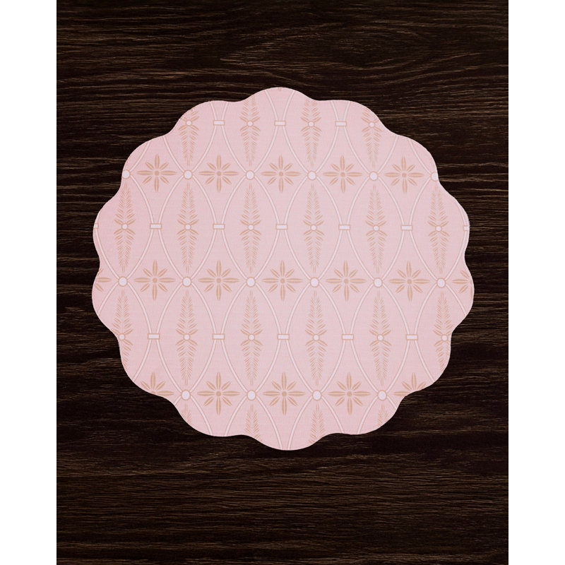 Vida Blooms & Branches Reversible Round Placemats