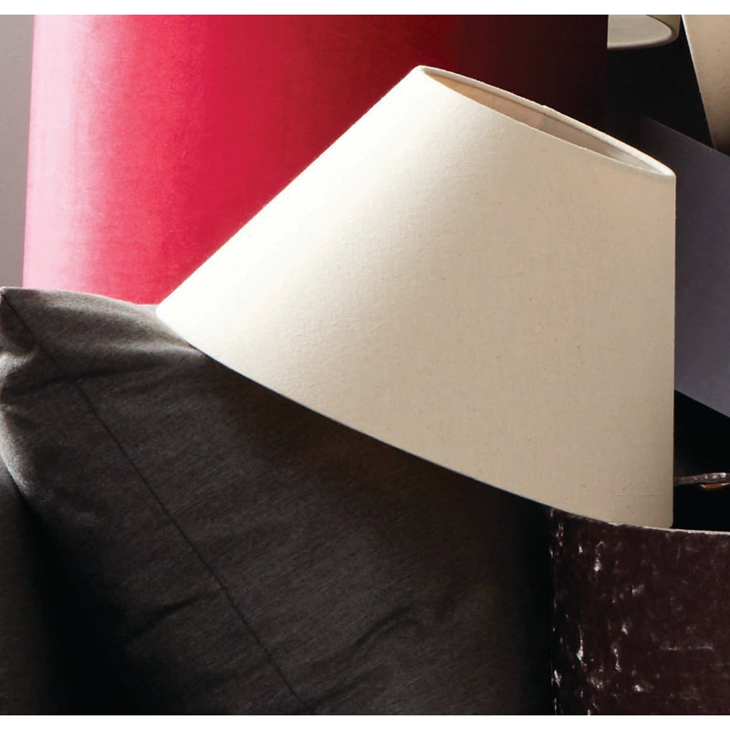Deason Linen Empire Lamp Shade, 19cm H x 30cm W x 30cm D