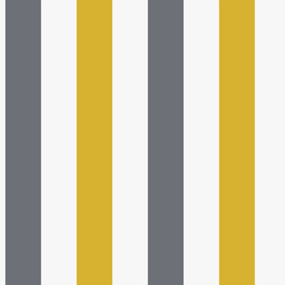 Kids and Teens Collection 2-Tone Awning Stripe Wallpaper Roll