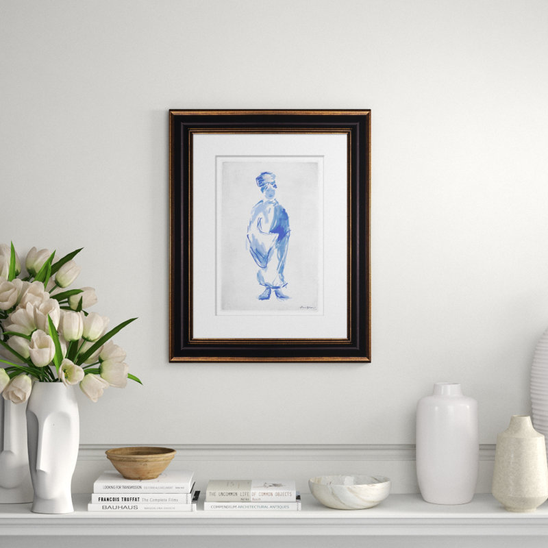 Mandarian Lady Framed by Dana Gibson