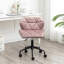Chaise de bureau pivotante et capitonnée