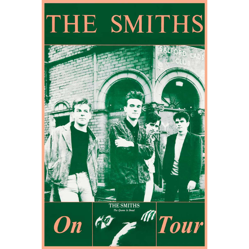 The Smiths, The Queen is Dead Tour, Music Morrissey - reproduction d'art graphique sur papier, H 38,5 po x l 26,5 po x P 1 po