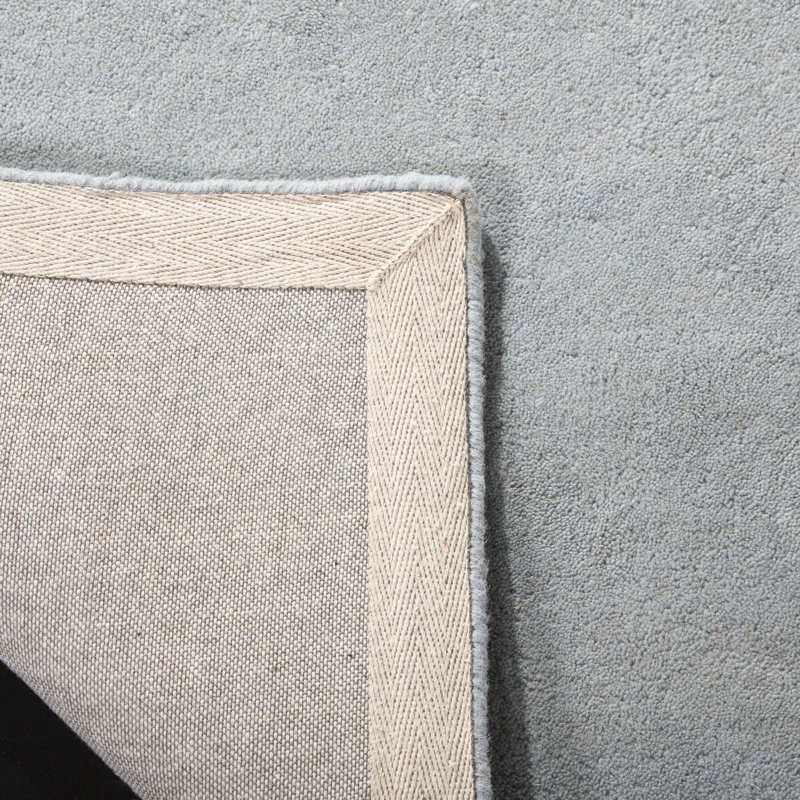 Nonia Hand Tufted Wool And Viscose Oriental Rug, Rectangle 2' x 3'