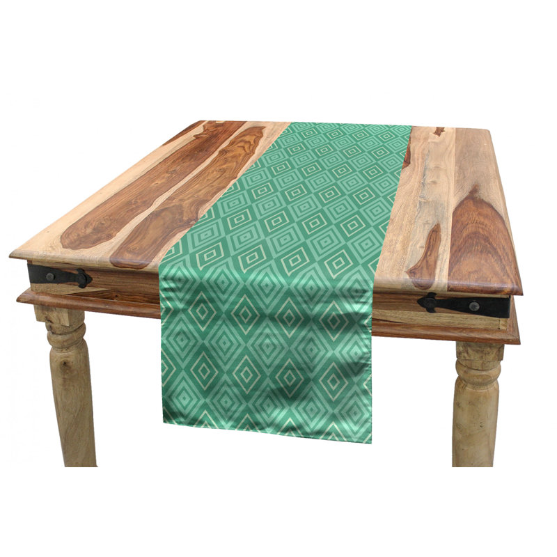 Geometric Table Runner, 90" x 16"