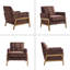 Fauteuil d'appoint capitonné-469256273