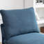 Chaise d'appoint en velours côtelé avec coussins Hepworth-475890034