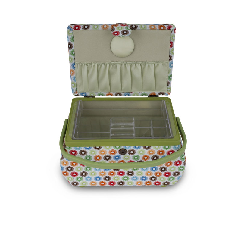 Grand panier à couture courbé Dritz