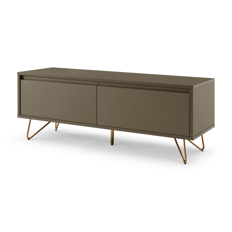 North Andover Unfinished TV Stand for TVs up to 50", Grey