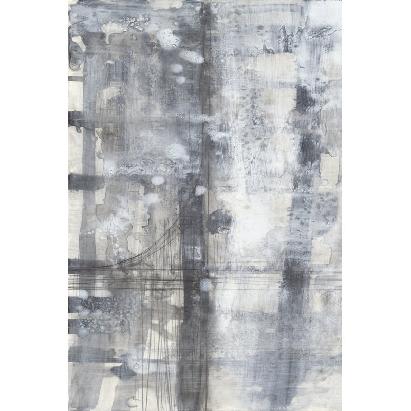 Grey Matter I by Jennifer Goldberger - Wrapped Canvas Print, 46cm H x 30cm W 