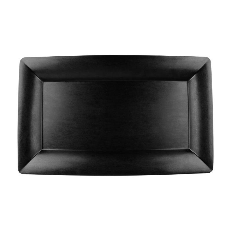 ML-111-BK - Plateau de présentation 13 po x 21,25 po, Noir, noir, noir, noir
