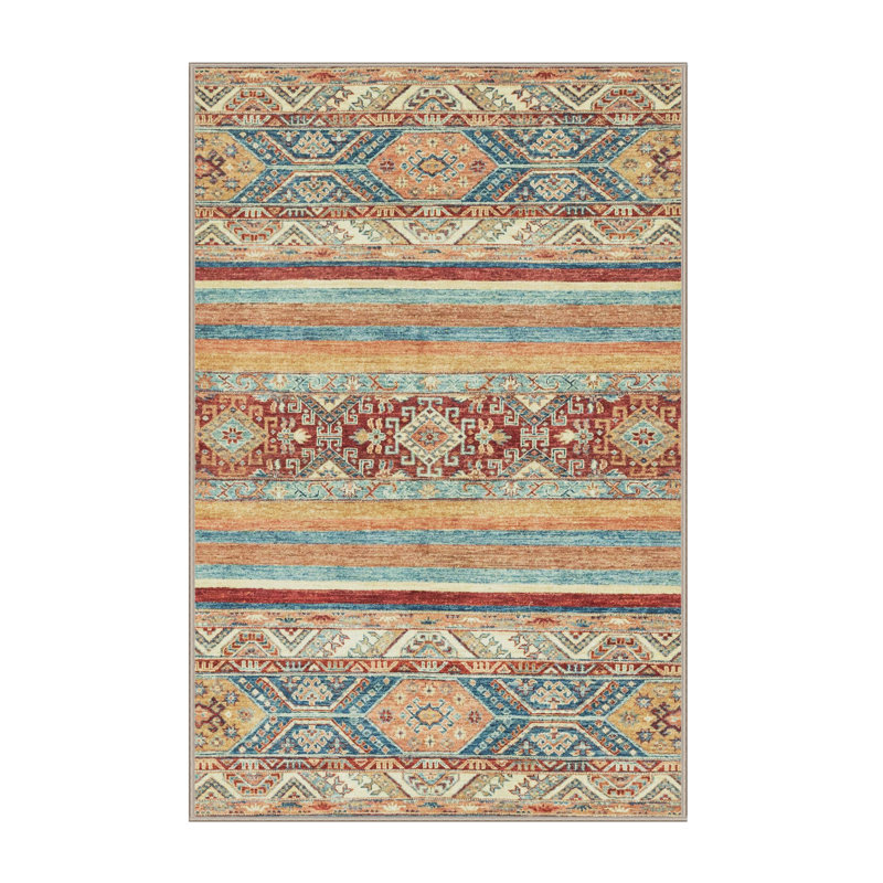 Broumy Southwestern Indoor Rug, Rectangle 8' x 12'