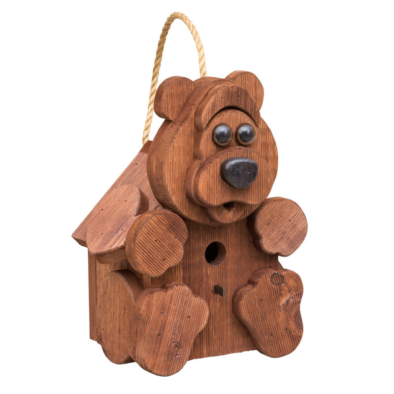 Nichoir avec ours