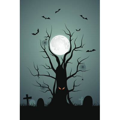 Festim, fond d'Halloween, impression sur toile tendue